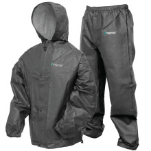 Frogg Toggs herre's pro lite dragt Vandt?t ?ndbar p?lidelig v?dvejrbeskyttelse Carbon Black Small-Medium