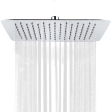 SR SUN RISE Luxury 12 Inch Large Square Stainless Steel Shower Head Hi