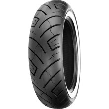 Shinko 777 Front H.D. Motorcycle Tire 130/90B-16 (73H) White Wall