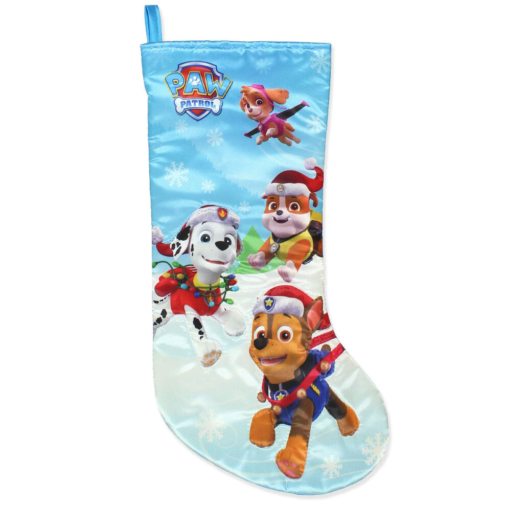 Bas en satin imprim    Paw Patrol Kurt Adler 19 pouces