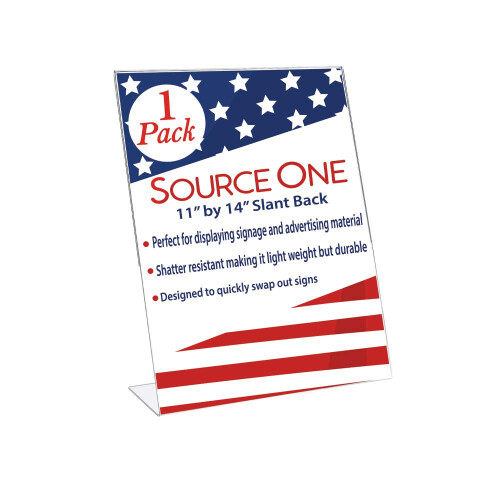 Source One 11" x 14" Οριζόντιος Κάτοχος Σημάτων
