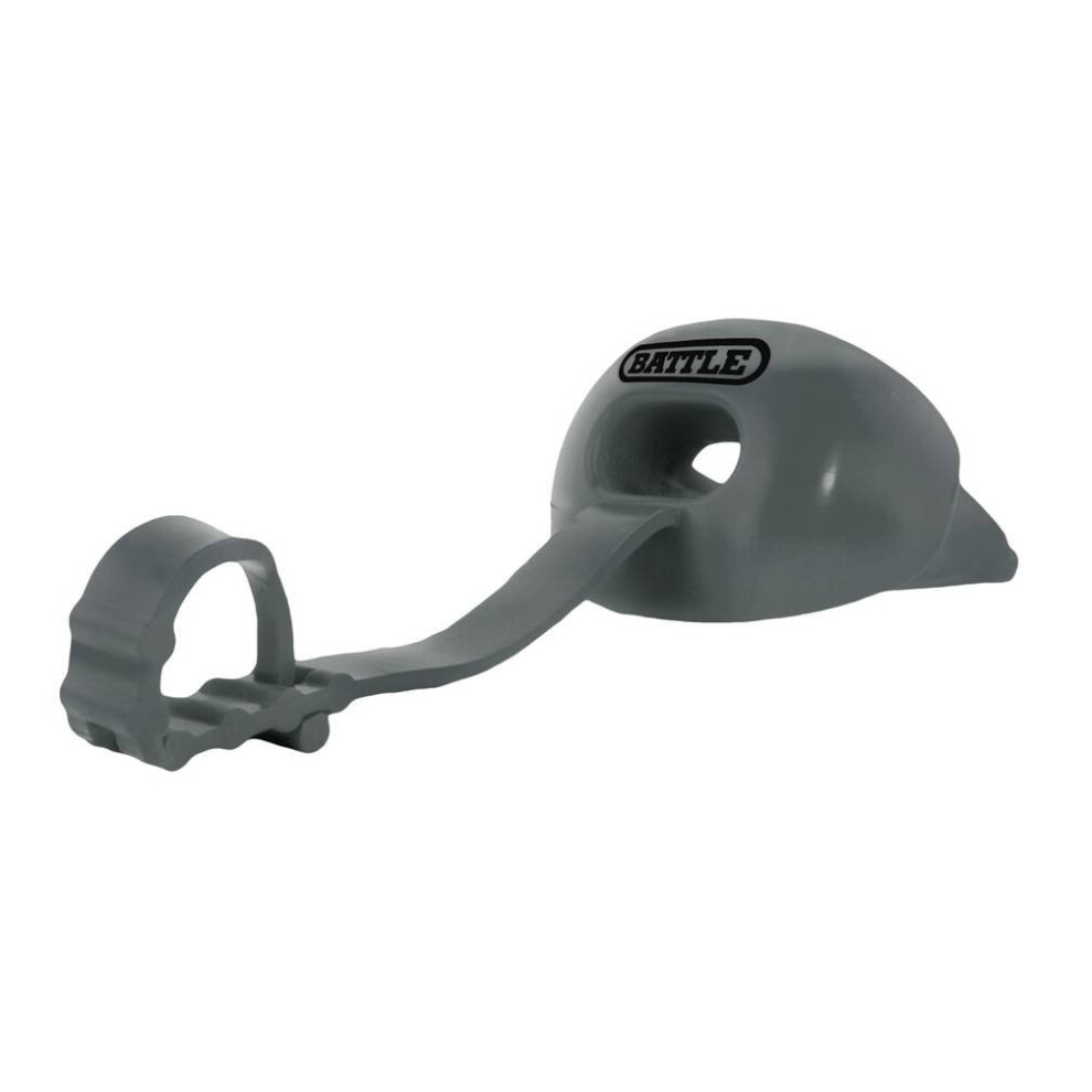Battle Oxygen Lip Protector Mouthguard With Connected Strap - Football