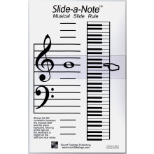 Regla de c lculo musical Sound Feelings Slide-a-Note