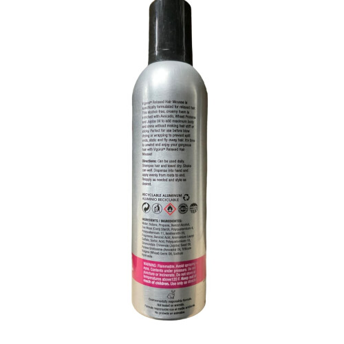 Espuma para cabello alisado Vigorol de 355 ml 1