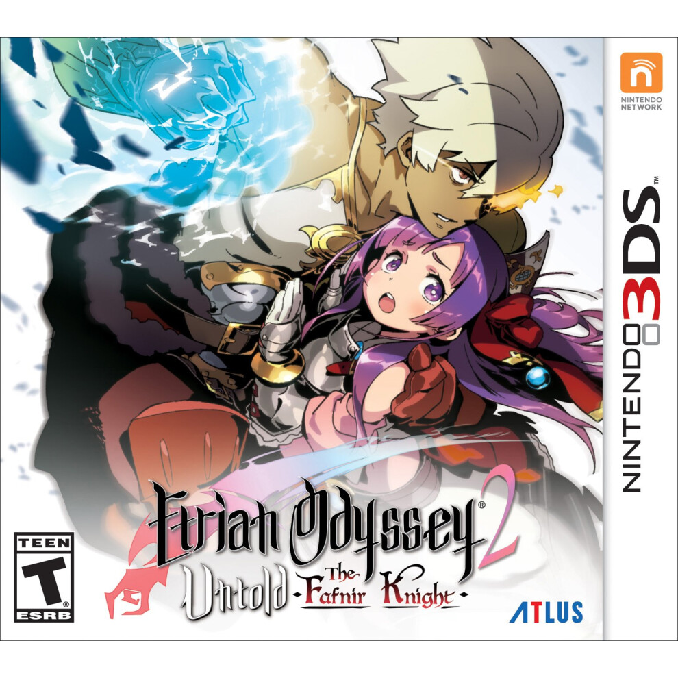 Etrian Odyssey 2 Untold: The Fafnir Knight - Nintendo 3Ds 730865300204