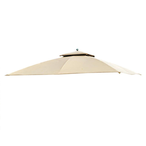 Garden Winds Replacement Canopy fr Windsor Gazebo - Riplock 350 - Beige 1