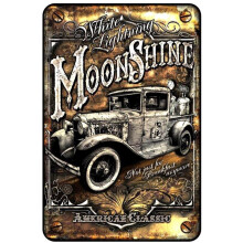 Tecken 4 Fun S4S2116 Moonshine Truck Small Parking Sign