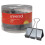Universal Universal Binder Clips with Storage Tub  Large  Black/Silver  12/Pack 1