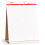 Staples 958102 Stickies Caval    de mesa de mesa de 20 polegadas x 23 polegadas Branco 20 folhas/bloco (23448) 1