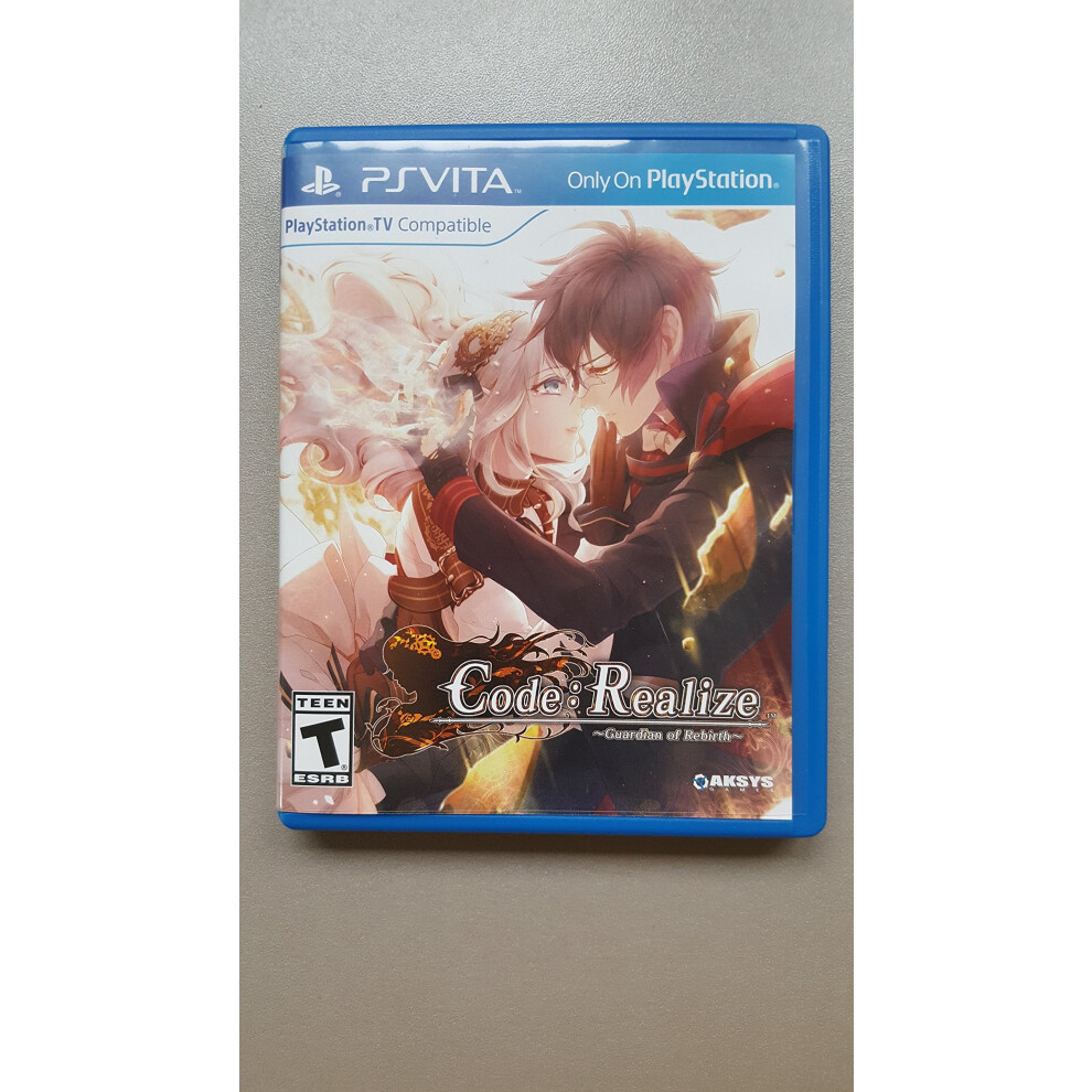 Code: Realize Guardian Of Rebirth - Playstation Vita 865415000164