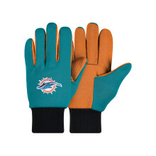 Forever Collectibles 74237 NFL Miami Dolphins farebn palmov rukavica