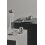Blomus Basic Milk Container med l?g 9,7 x 6,6 x 7,5 cm b?rstet rustfrit st?l 3