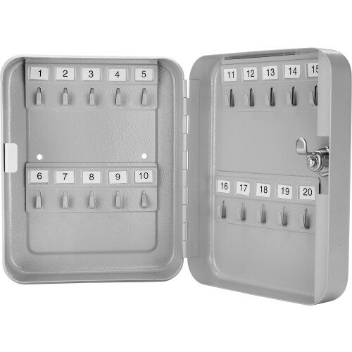 BARSKA BARSKA Position Box Lock Cabinet, 20 Keys, Grey 2