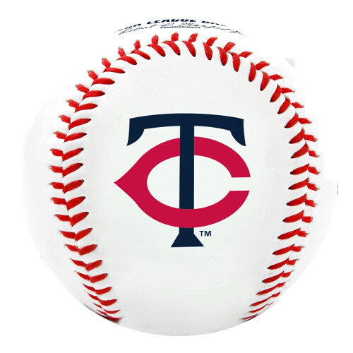 Rawlings MLB Minnesota Twins Teamlogo Honkbal Wit 1 1