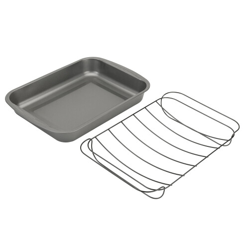 Κατσαρόλα με Αντικολλητική Επιφάνεια Good Cook 15 x 11", Γκρι 1