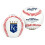 Rawlings MLB Λογότυπο Ομάδας Kansas City Royals Μπάλα, Επίσημη, Λευκή 1