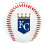 Rawlings MLB Λογότυπο Ομάδας Kansas City Royals Μπάλα, Επίσημη, Λευκή 2