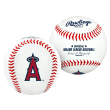 Rawlings MLB Los Angeles Angels of Anaheim -joukkueen logolla varustettu baseball-pelipaita, valkoinen