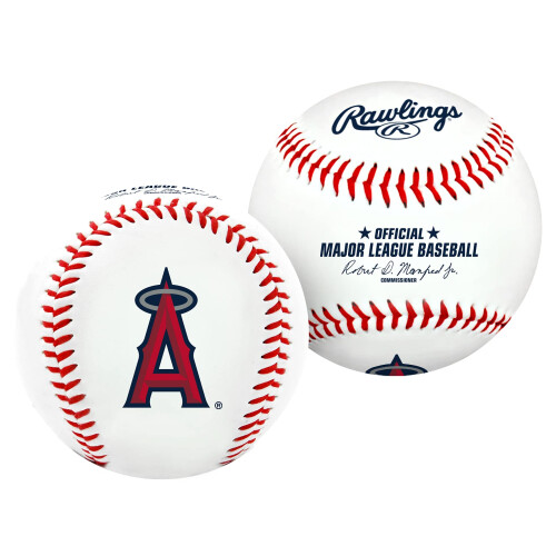 Rawlings MLB Λογότυπο Ομάδας Los Angeles Angels Βάση Μπέιζμπολ, Επίσημο, Λευκό