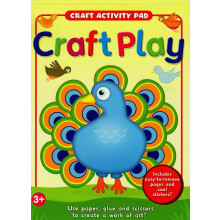 Craft Activity Pad Craft Play Includes Cool Stickers