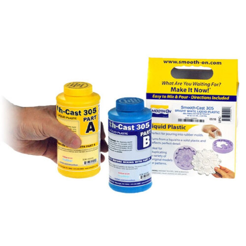 Smooth-Cast 305 - Bright White  Ultra Low Viscosity Liquid Plastic - P