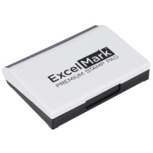 ExcelMark Inktkussen voor Rubberen Stempels 2-1/8"""" bij 3-1/4"""" - Zwart
