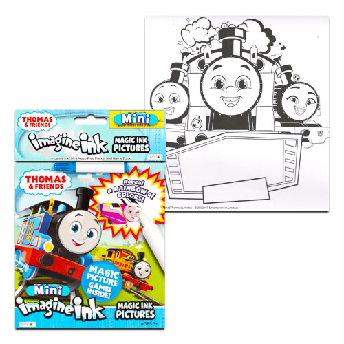 Thomas The Train Imagine Ink Book and Sticker Book Set 1