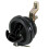 Whitecap T-Handle Latch - Nylon Black/Black - Locking 1