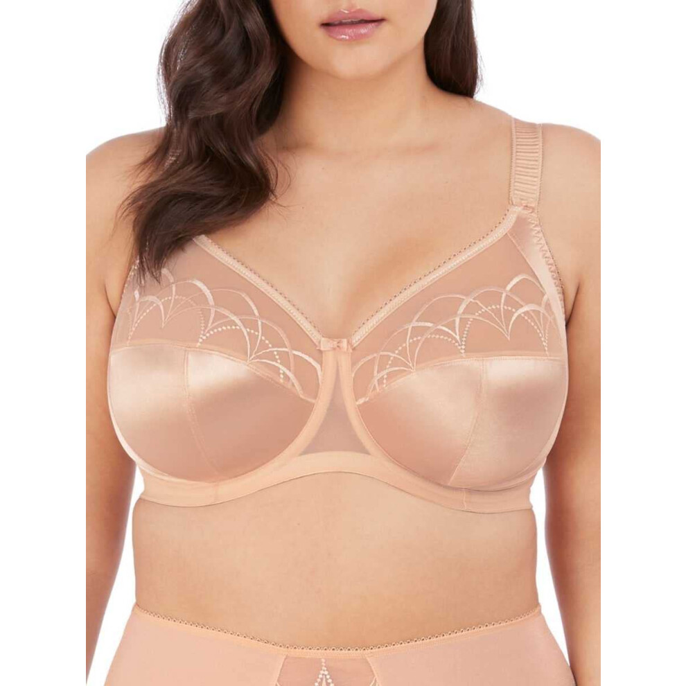 Soutien-gorge     armatures et bonnets complets Elomi pour femmes, grande taille, Latte 46F UK
