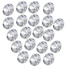RDEXP canapea canapea tapi?erie de cristal pachet de 20 (diametru: 22mm)