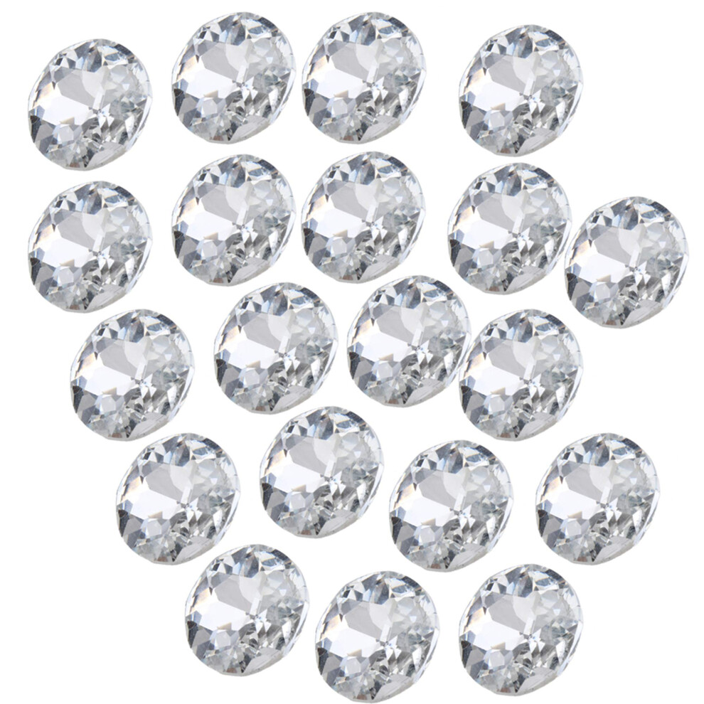 RDEXP Sofa Hoofdbord Bekleding Kristal Knopen Pak van 20 Diameter 22mm