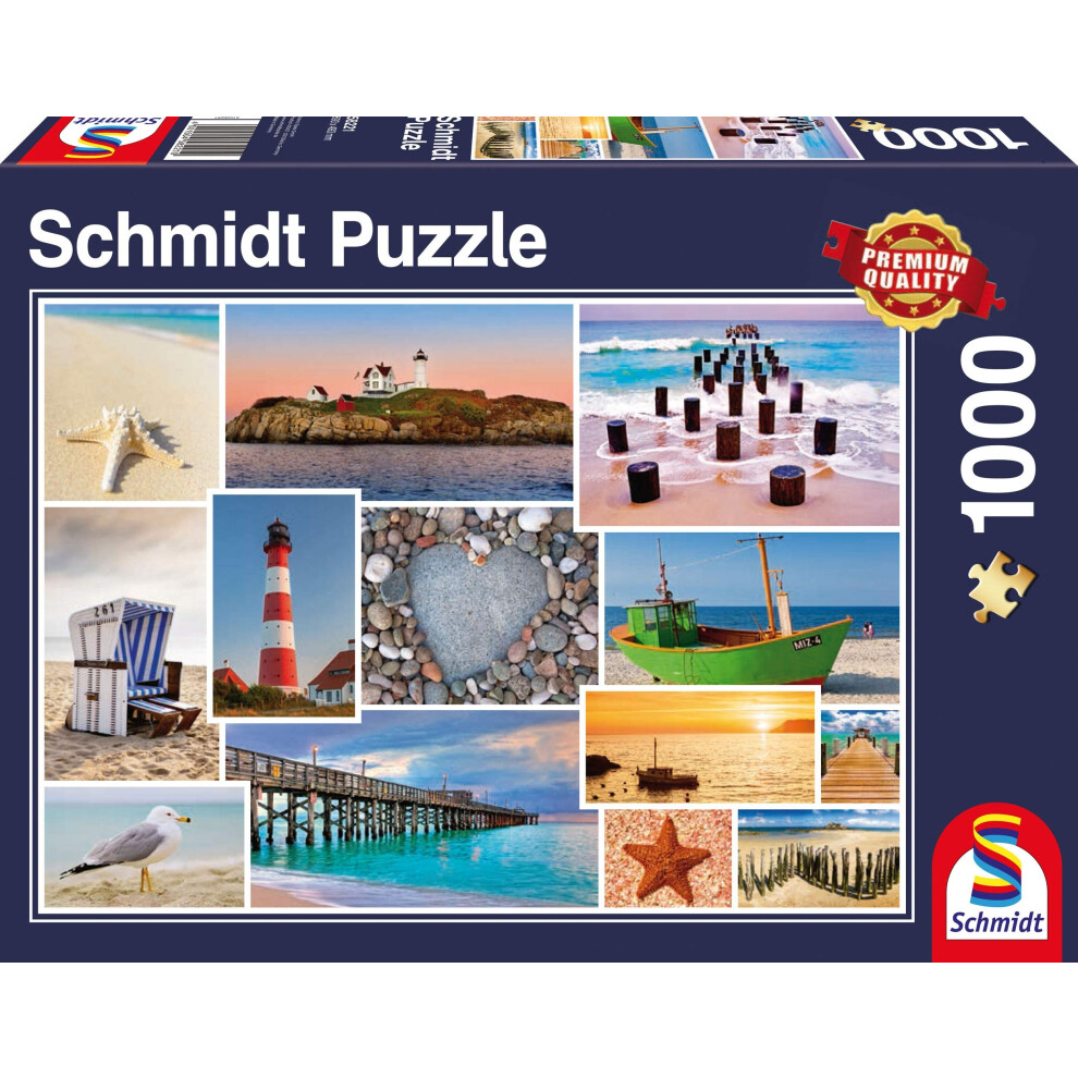 Schmidt By The Sea Puzzle (1000 Teile)-image