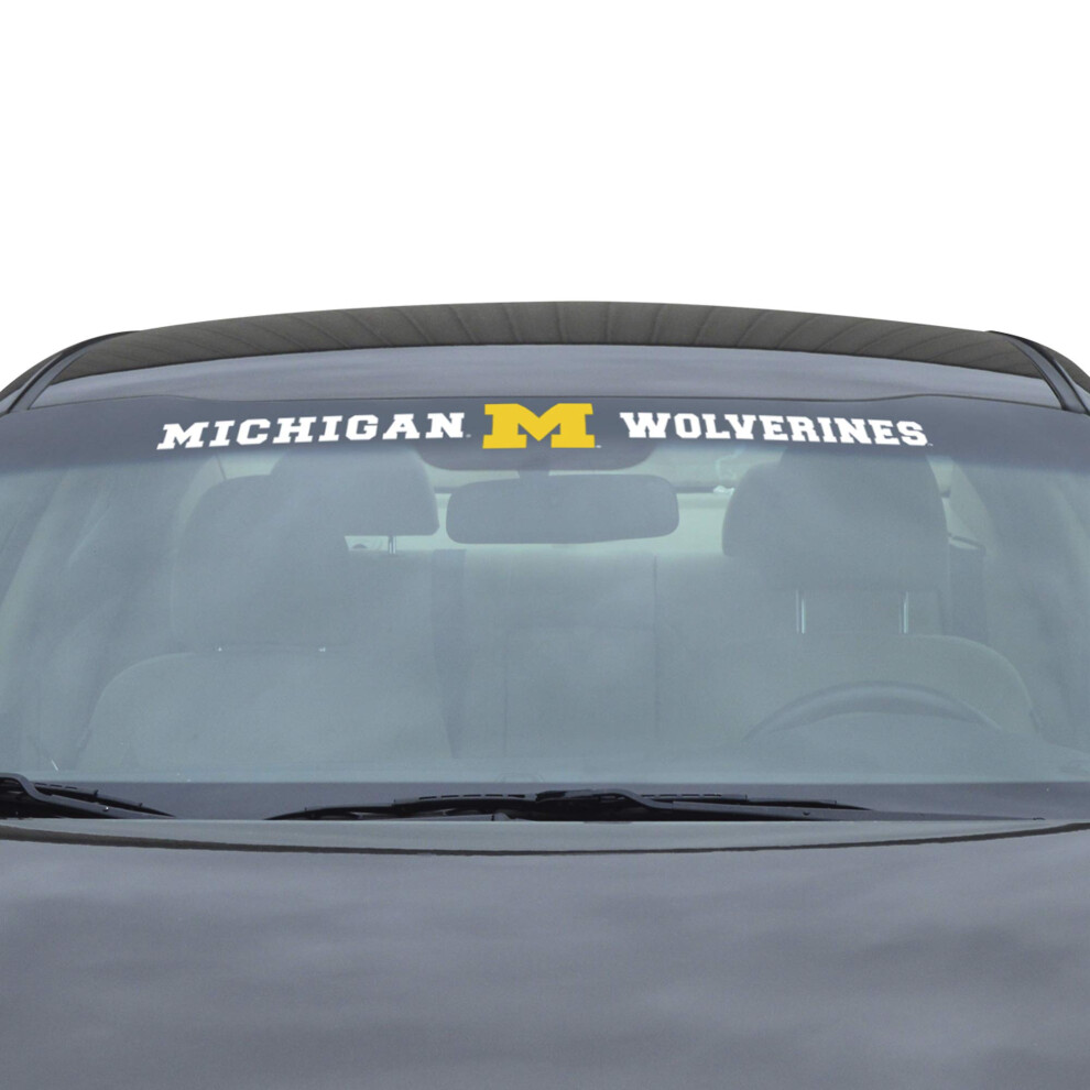 Fanmats Unisex Adult Ncaa Windshield Decal Team Colors 3.25 X 34 Us 681620807356