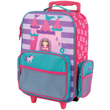 Stephen Joseph Kids Classic Rolling Luggage Princess/Castle One Size