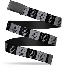 Buckle-Down boys Buckle-down Web Grateful Dead 1.0"" Belt Steal Your