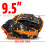 Franklin Sports Σετ Γάντι + Μπάλα Baseball + Teeball για Παιδιά - Γάντι RTP 9.5" - Μπλε - Δεξί Χέρι 2