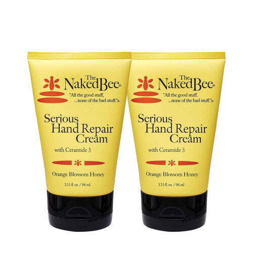 The Naked Bee Κρέμα Χεριών με Μέλι Πορτοκαλί Ανθών και Ceramide 3 - 2 Συσκευασίες