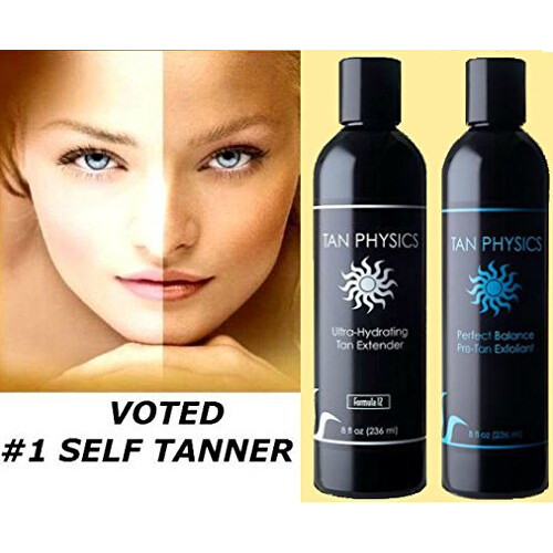 Tan Physics Combo Pack-En ultra-hydrerende tan extender og en forbrune eksfoliator