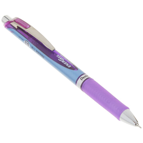 Pentel Pentel EnerGel RTX Αναδιπλούμενο Στυλό Gel (0.5mm), Μεταλλική Μύτη, 5 Χρώματα 1