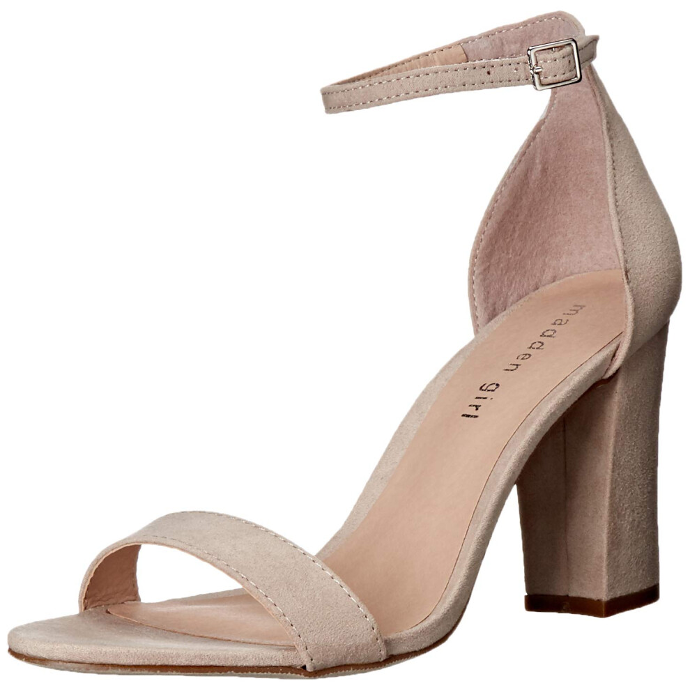Sandale     talon Beella pour femme de Madden Girl en tissu blush 10