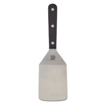 Sabatier Triple Rivet Stainless Steel Wide Turner 9.65-Inch Black