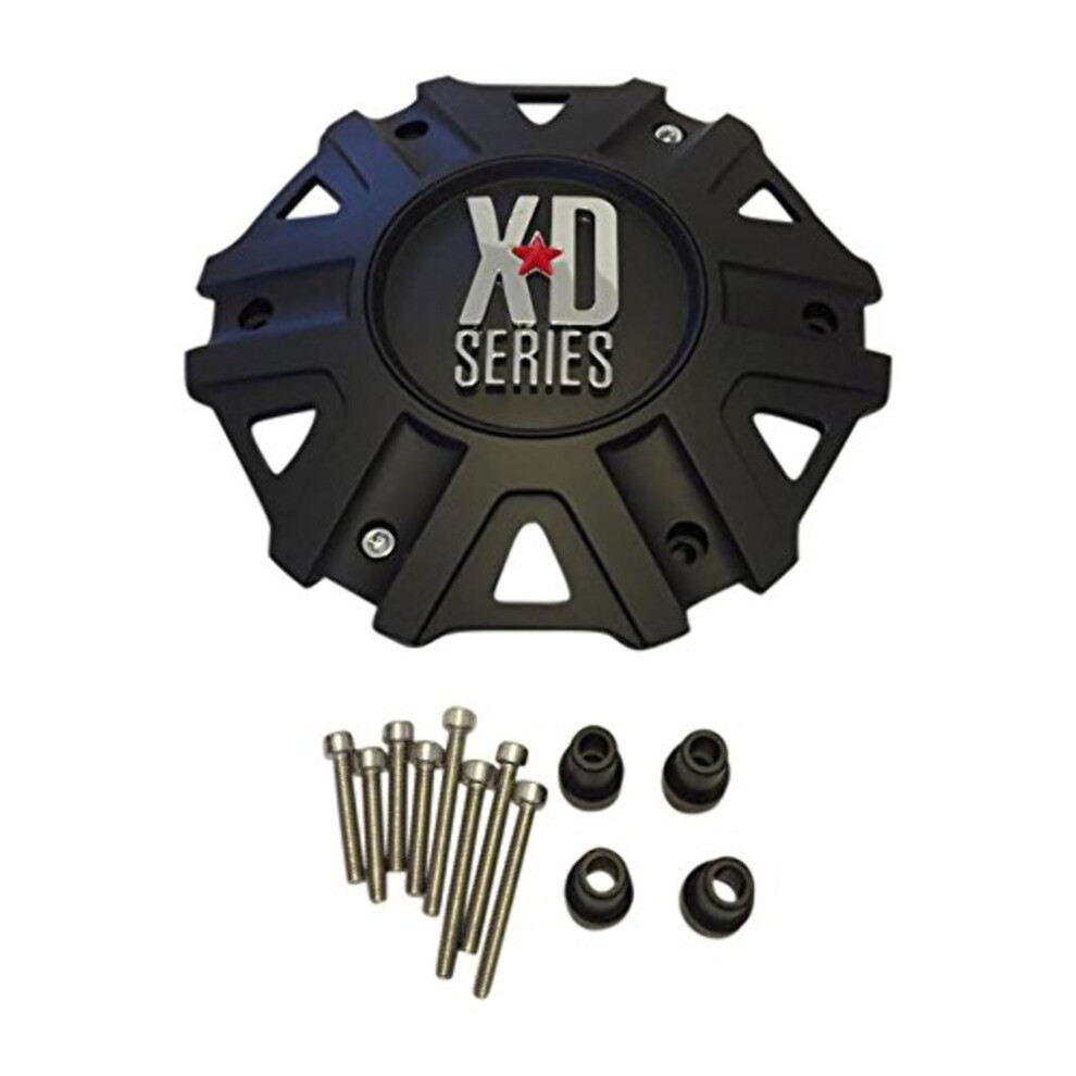 KMC XD Series Monster II 2 Cap M-959 Black Wheel Center Cap