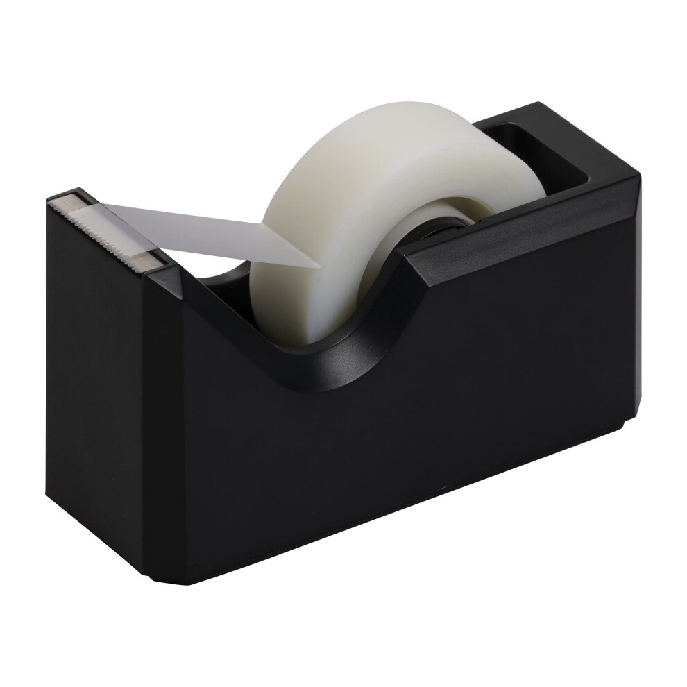 Photos - Other Office Equipment JAM PAPER Colorful Desk Tape Dispensers - Black - Sold Individually 338bl