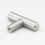 GlideRite Hardware 5002-T-SS-25 2 inch Solid T-Bar Handle Knobs 25 Pack  2""  Stainless Steel Finish 2