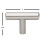 GlideRite Hardware 5002-T-SS-25 2 inch Solid T-Bar Handle Knobs 25 Pack  2""  Stainless Steel Finish 4