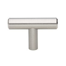 GlideRite Hardware 5002-T-SS-25 2 inch Solid T-Bar Handle Knobs 25 Pack 2"" Stainless Steel Finish
