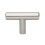 GlideRite Hardware 5002-T-SS-25 2 inch Solid T-Bar Handle Knobs 25 Pack  2""  Stainless Steel Finish 1