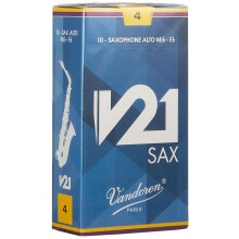 Vandoren SR814 Alto Saxophone V21 Reeds Strength 4; 10-es doboz