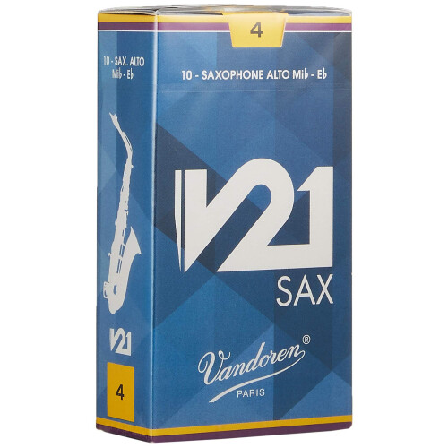 Vandoren SR814 Altsaxofon V21 Rör Styrka 4; 10-pack