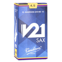 Vandoren SR8145 Alto Saxophone V21 Reeds Erossg 4,5; 10-es doboz